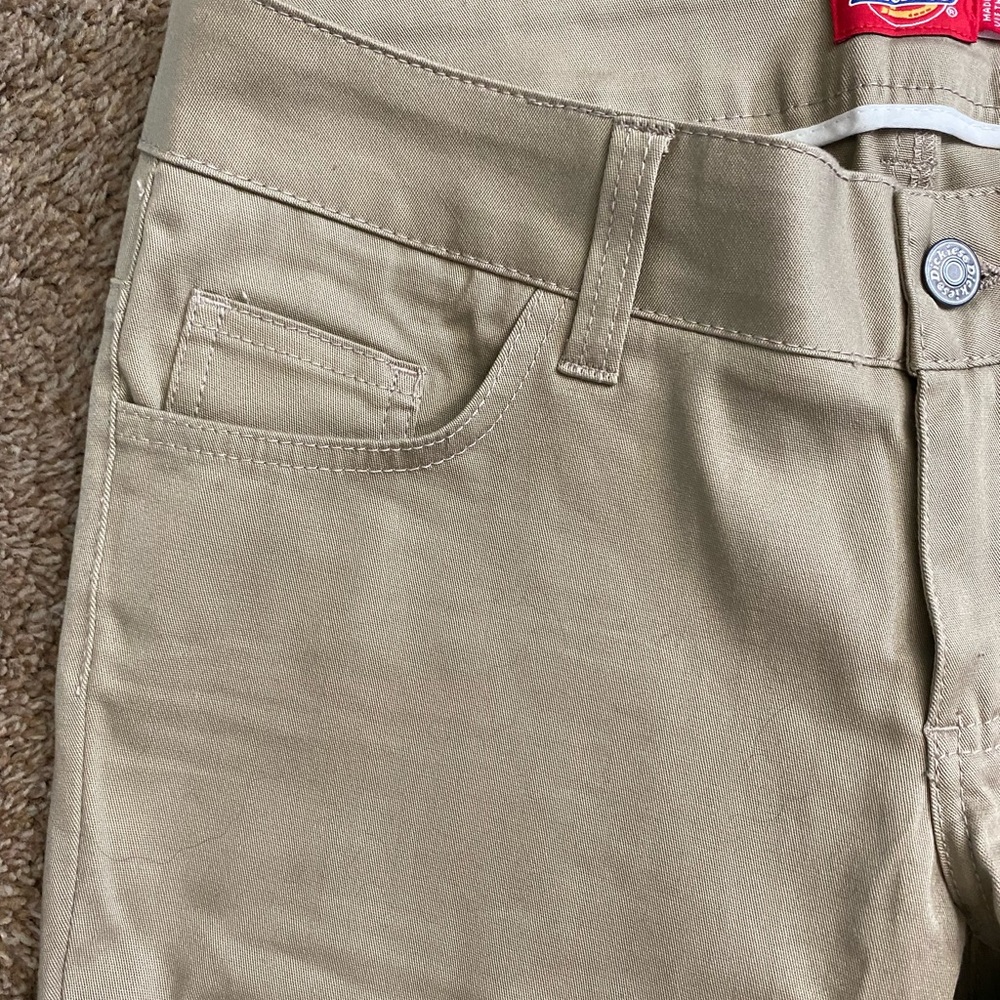 Dickies | Junior’s Straight Leg Khaki Pants - Picture 3 of 6